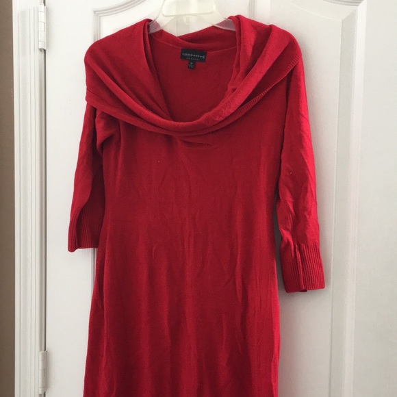 Ladies connected apparel sweater dress medium - Picture 1 of 5